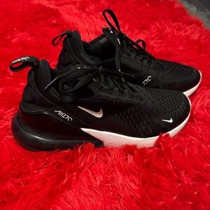 Nike Air Max 270 Black and White Sneakers